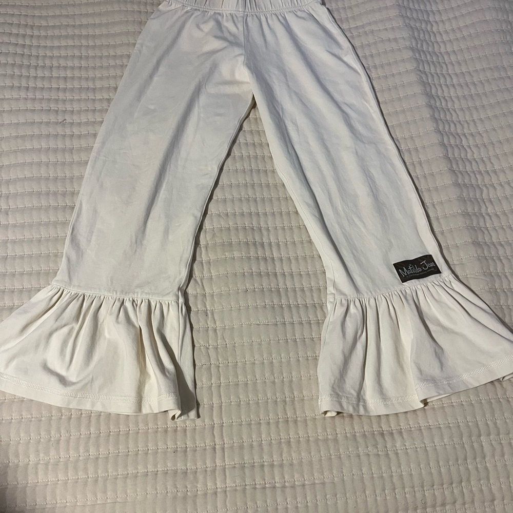 Matilda Jane Cream Flared Kids Bottoms
